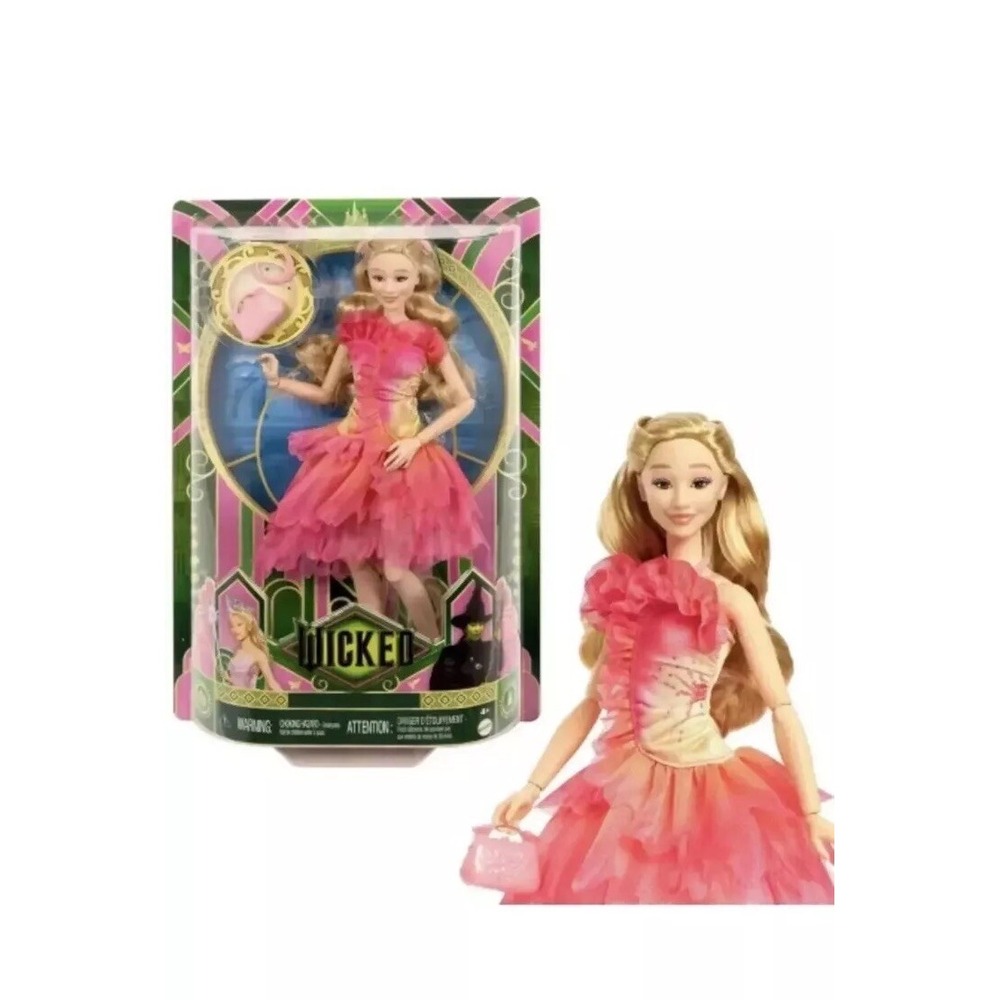 COLLECTIBLE Mattel Wicked Movie Glinda Fashion Doll URL MISPRINT wicked.com - Picture 1 of 1